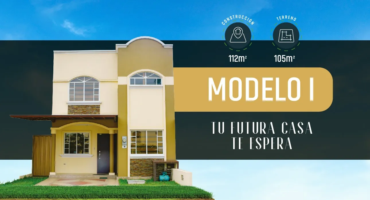 Fachada del Modelo I en Ciudad Palmera